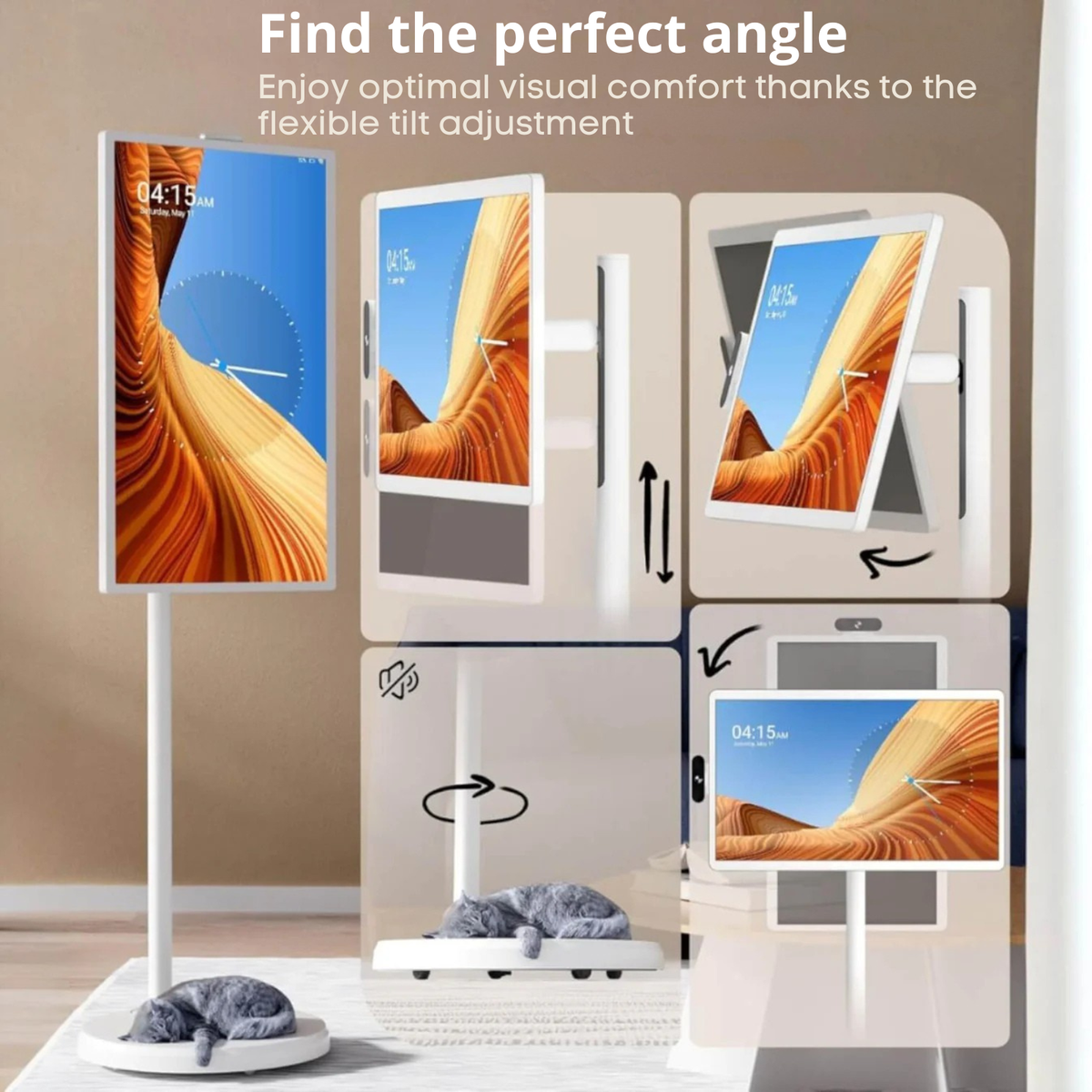 Portable 4K TV 360°