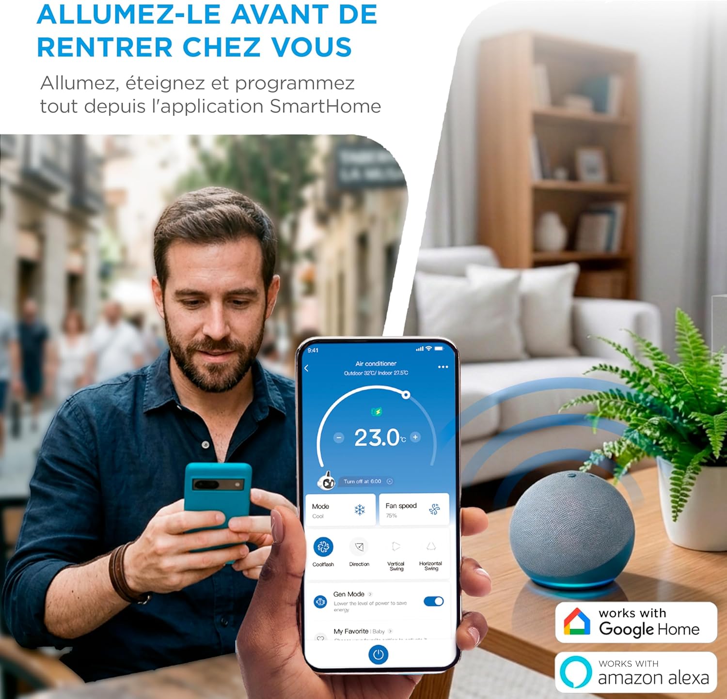 Climatiseur PortaSplit 4 en 1