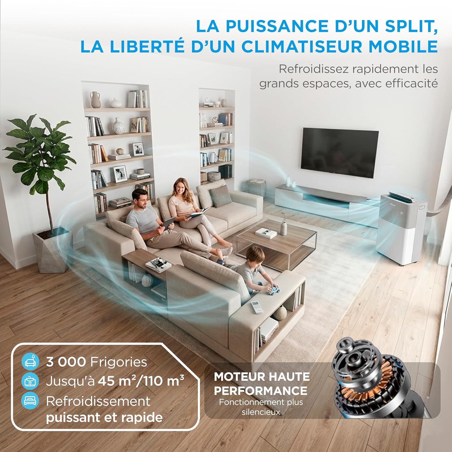Climatiseur PortaSplit 4 en 1