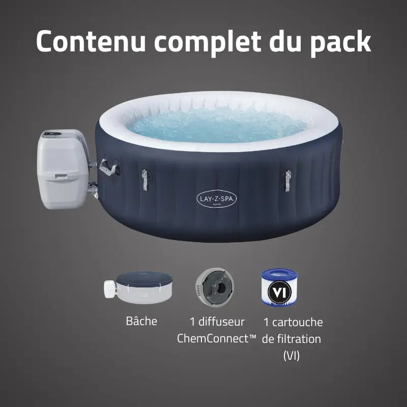 Jacuzzi Gonflable 4 Places